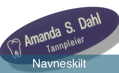 Personalskilt og navneskilt