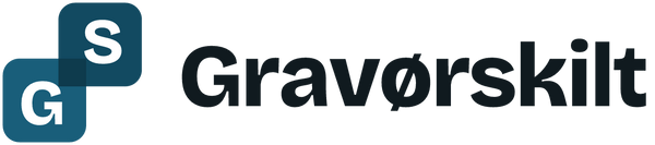 Gravørskilt logo