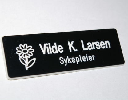 Navneskilt i plast, type B, bilde 4