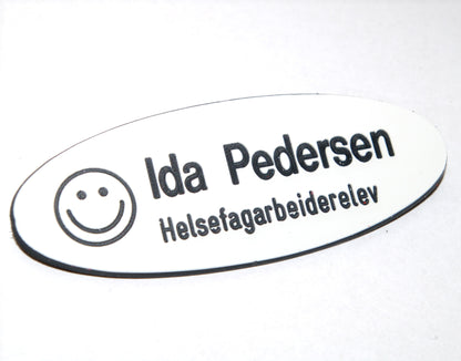 Navneskilt i plast, type C, bilde 10