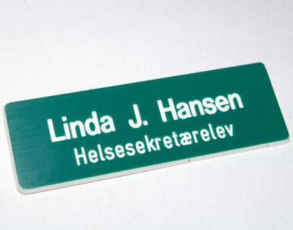 Navneskilt i plast, type B, bilde 7