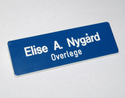 Navneskilt i plast, type B, bilde 9