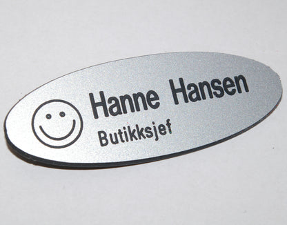 Navneskilt i plast, type C, bilde 5