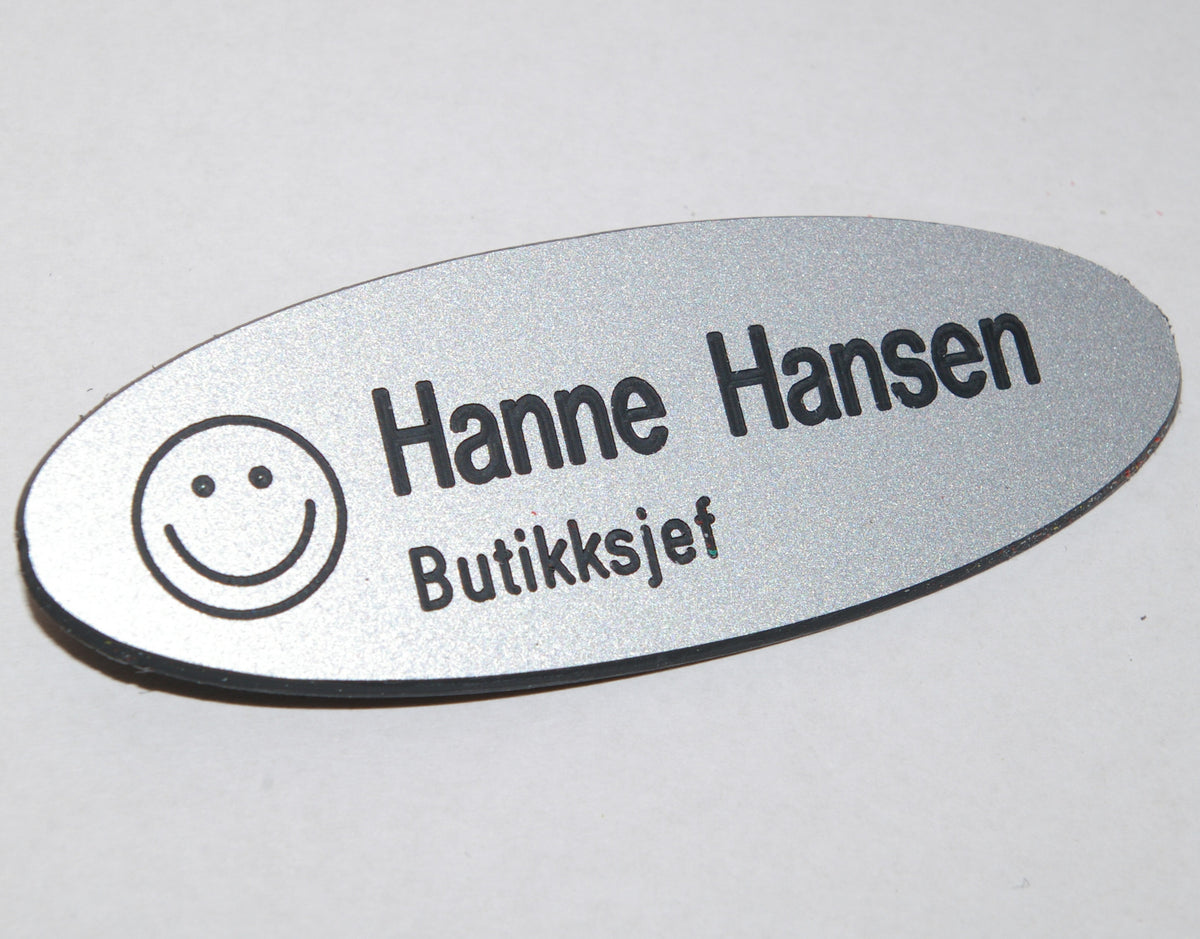 Navneskilt i plast, type C, bilde 6