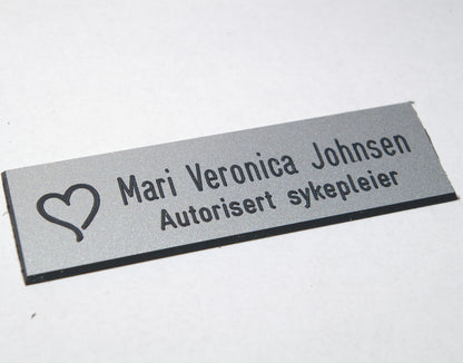 Navneskilt i plast, type A, bilde 5