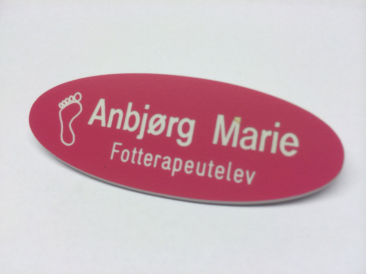 Navneskilt i plast, type C, bilde 15