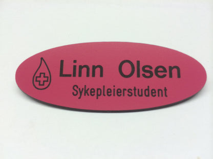 Navneskilt i plast, type C, bilde 13