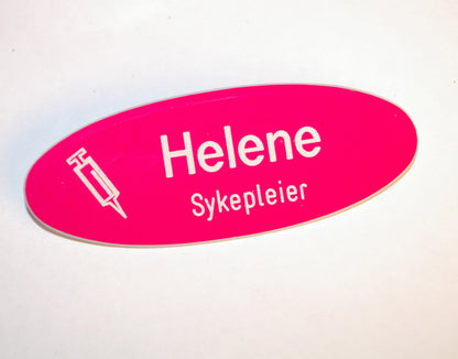 Navneskilt i plast, type C, bilde 10