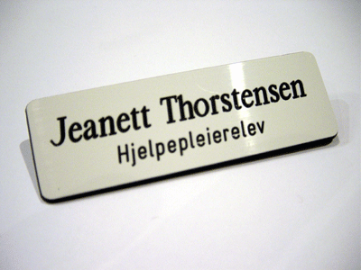Nummerskilt plast, bilde 2